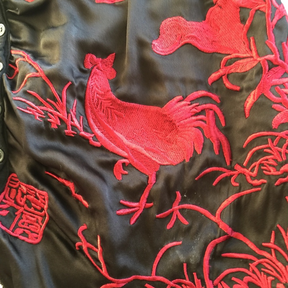 ISABEL DE PEDRO Silk Embroidered Tunic Top - Picture 8 of 9